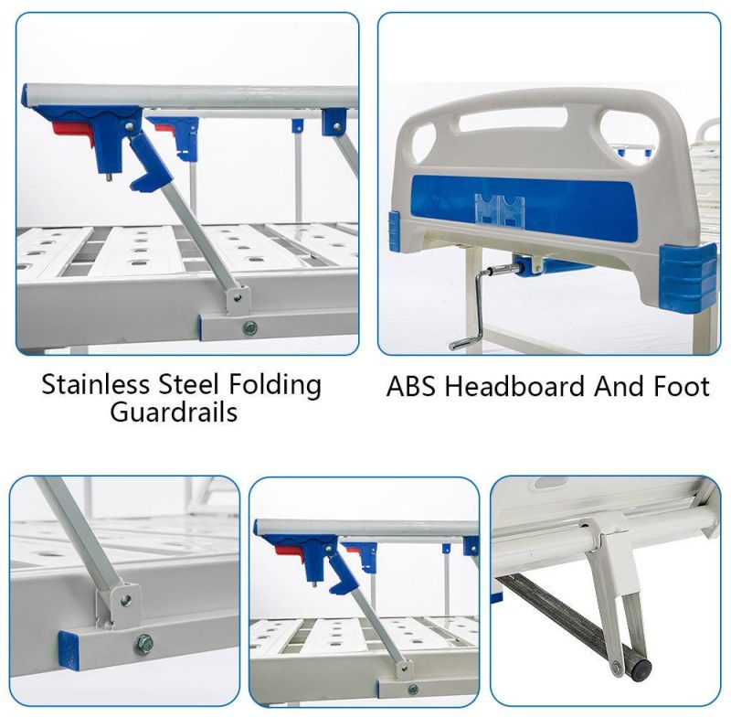 B03 Hospital Furniture Manual 1 Crank Medical Bed for Patients