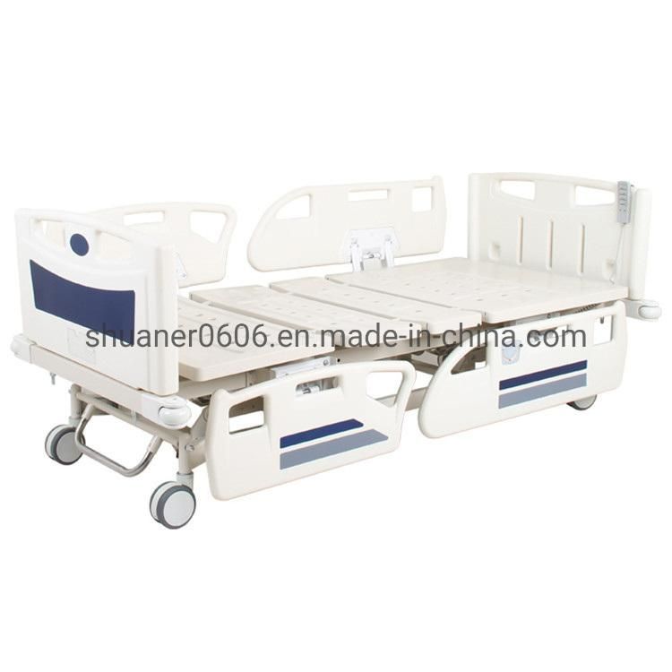 Professional Comfortable Multifunction Foldable Clinic Hospital Bed Electric Medical ICU Bed