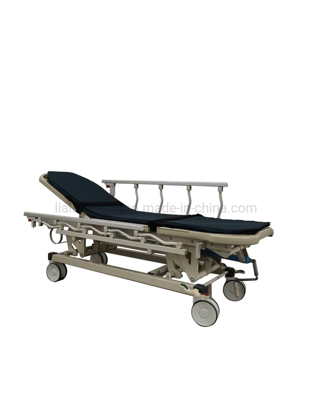 Mn-SD006 Back Section Adjustable Emergency Cart Hospital Stretcher