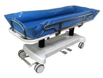 Senior Customized Various Manual Shower Trolley for Patient Personal Hygiene