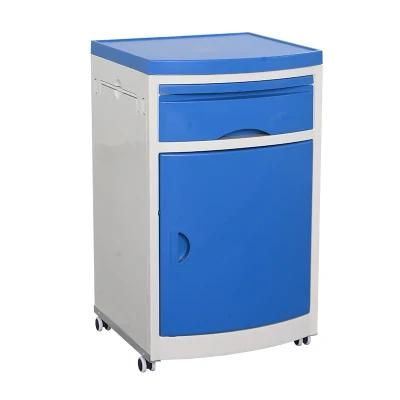 ABS Bedside Locker Hospital Bedside Cabinet with Wheels