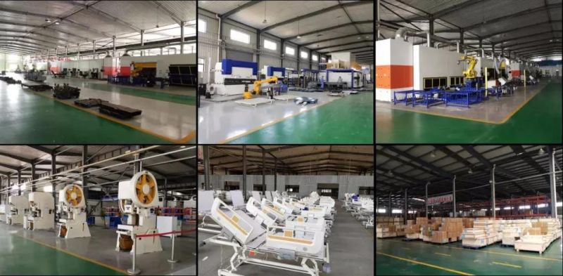 ICU Patient Electric 4 Functions Hospital Bed