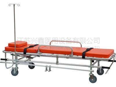 Low Position Aluminum Alloy Ambulance Trolley Transport Stretcher