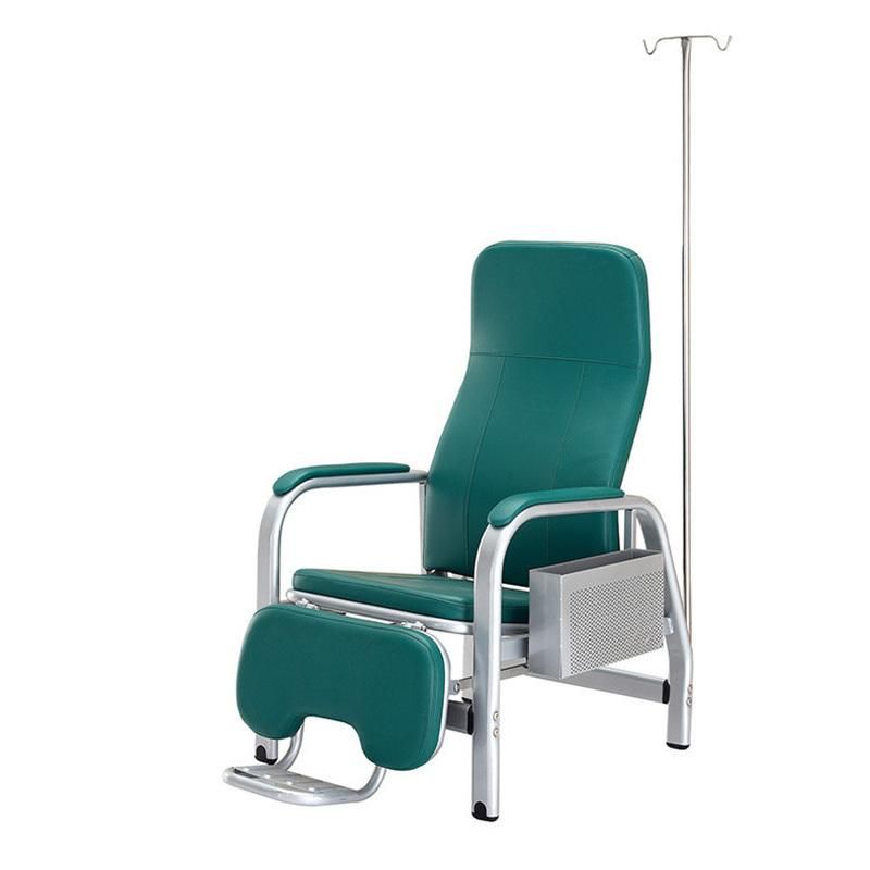 Wholesales Hospital Furniture Recliningwith Tripodfor Infusion Transfusion Chair