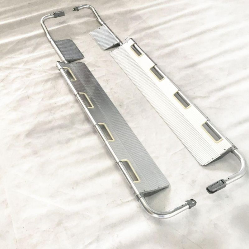 Hospital Aluminum Separable Foldable Scoop Stretchers (RC-C1)