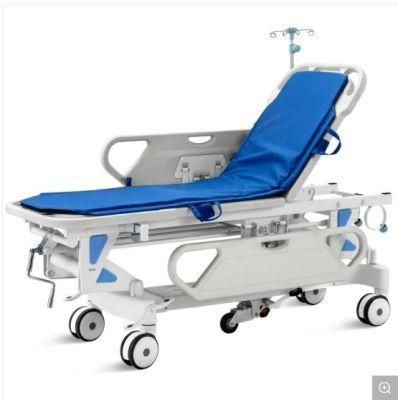 Hot Sale Manual Ambulance Patient Transfer Stretcher for Hospital