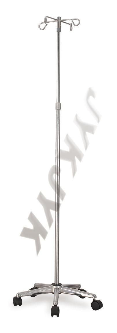 Stainless Steel Medical IV Stand
