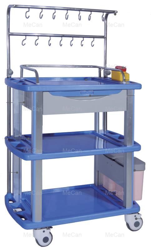 ABS Hospital Nursing IV Treatment Medical Trolley