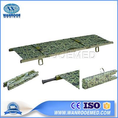 Ea-1e1/2 Aluminum Alloy Four Fold Foldaway Ambulance Stretcher