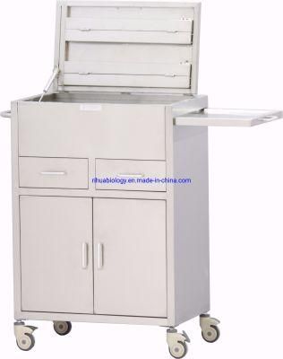 Hospital Stainless Steel Emergency Cart