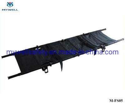 M-Fs05 Portable and Foldable Aluminum Alloy Battlefield Bed Folding Stretcher