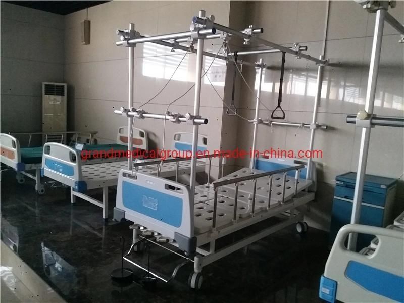 Hospital Furniture Medical Manual Nursing Orthopedic Traction Multi-Functioins Hospital Bed