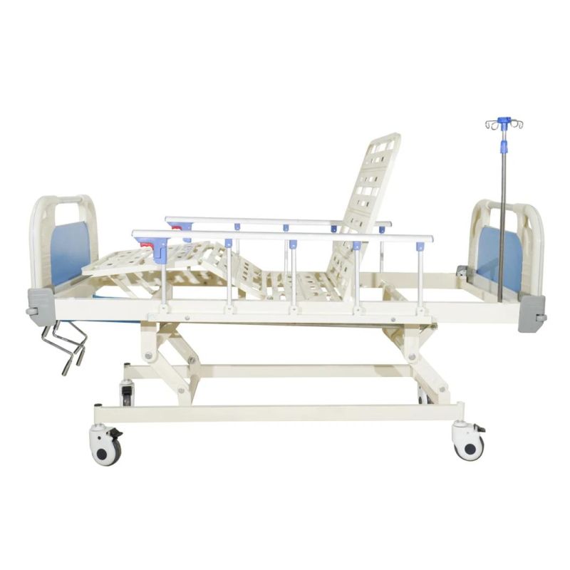 Popular Furniture Crank Manual Metal Hospital Beds on Sale