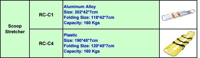 Hospital First Aid Emergency Scoop Stretcher (RC-C4)