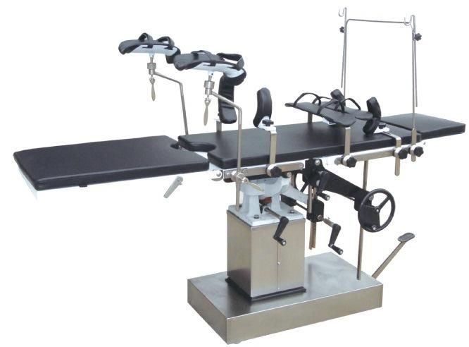 Manual Side-Manipulating Operation Table for Surgery Jyk-B7301d