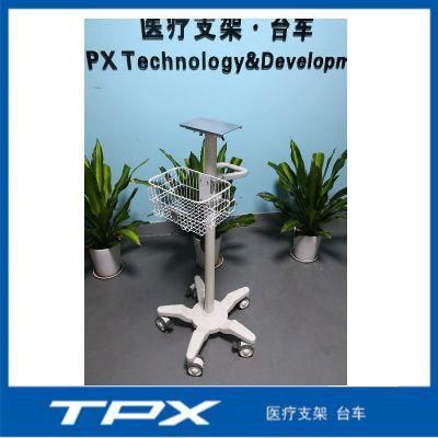 Concaved Base Light Rolling Stand for Patient Monitor