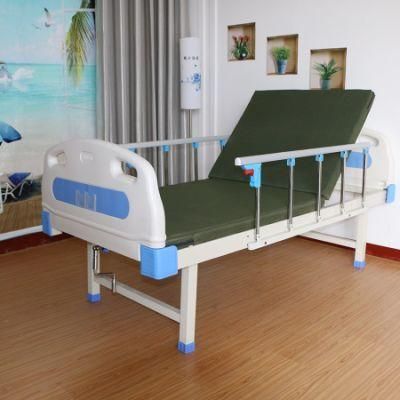 One Function Medical Patient Cheap 1 Crank Manual Hospital Bed