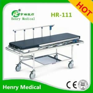 S. S Stretcher Trolley /Stretcher Trolley/Stainless Steel Emergency Stretcher