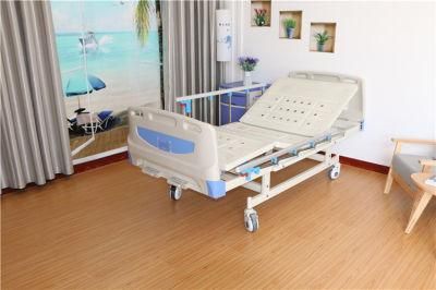 Manufacturers Wholesale Anti-Skid Turning Medical Bed for The Elderly, Hand-Operated Multi-Functional Hospital Nursing Beds