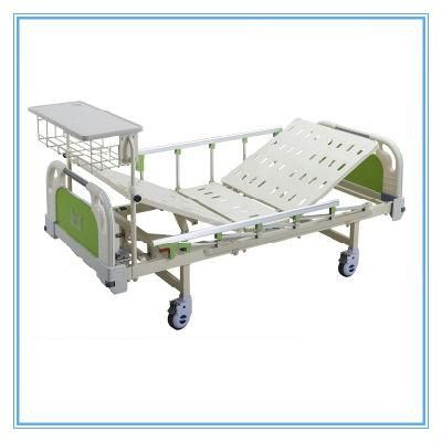 Adjustable Hemodialysis Comfortable Medical Hot Sale Manual Hospital Inpatient Bed