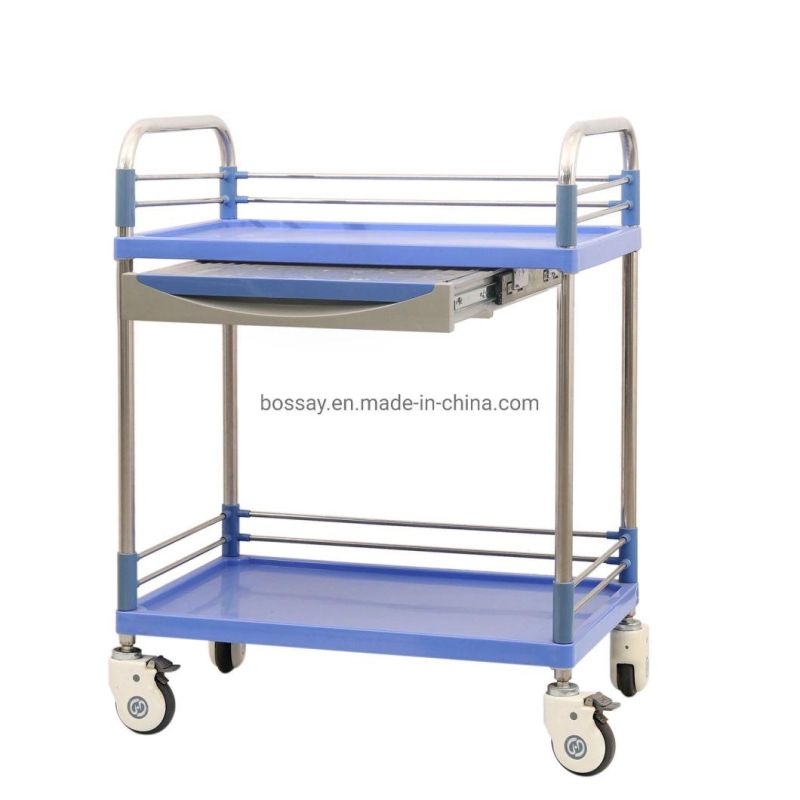 ABS Hospital Medical Carts Utility Cart Medicine Trolley Size OEM