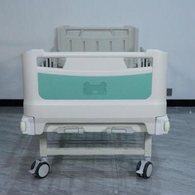 Electric Two 2 Cranks Function Hospital Bed/ Nursing Bed/ Medical Bed with Good Headboard