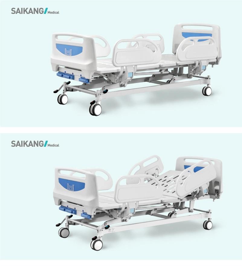 B3c Manual ABS Bed with Casters for Patient