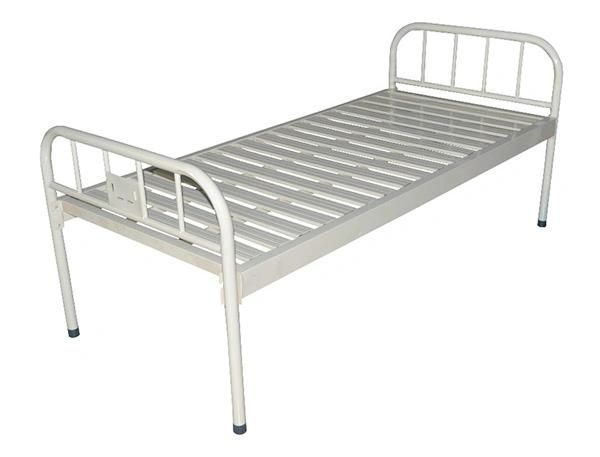 Hospital Furniture, Powder Coated Flat Bed, Manual Hospital Bed (PW-D02)