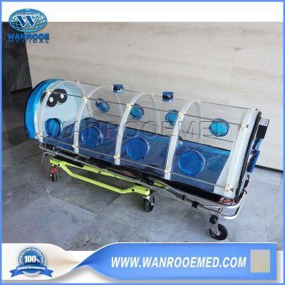 Ea-13A Hospital Negative Pressure Emergency Portable Biological Isolation Chamber Stretcher