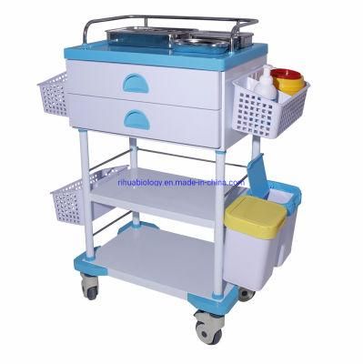 High Quality Hospital Furniture Treatment Medical Trolley Cart