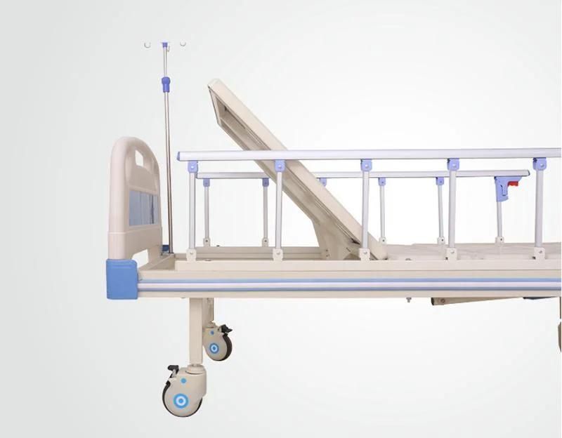 High Quality Hospital Bed Medical Double Swing Bed Manual ABS Lifting Medical Bed Medical CE Certified Nursing Bed