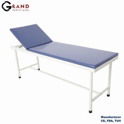 White Frame Medical Portable Table Patient Examination Coach Hospital Equipment Medical Device Operation Bed CE FDA Factory Price