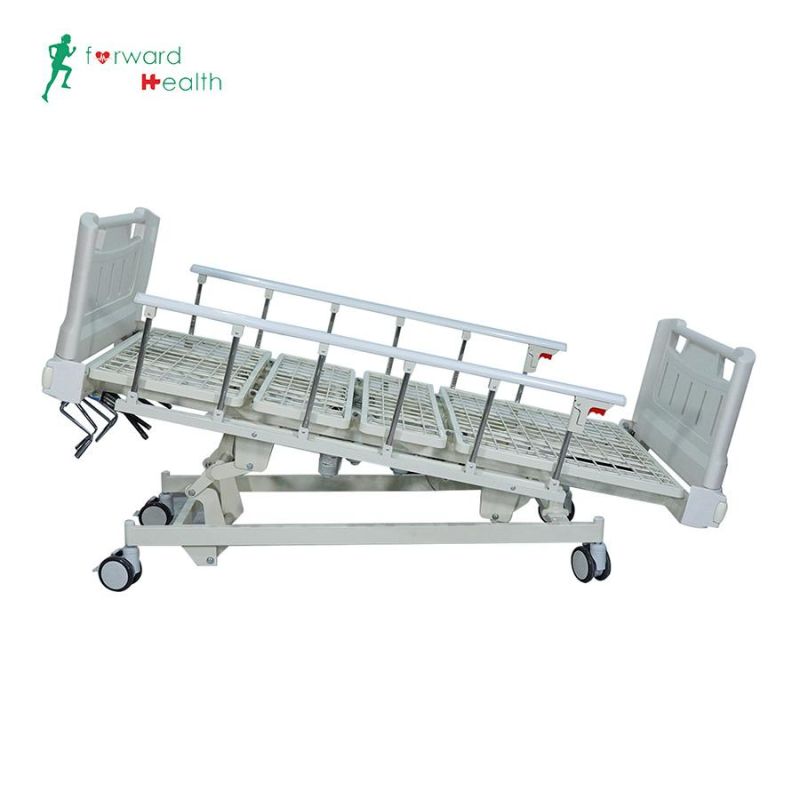 N02 Hospial ICU Medical Bed Five Function Manual OEM Avaliable Medical Bed
