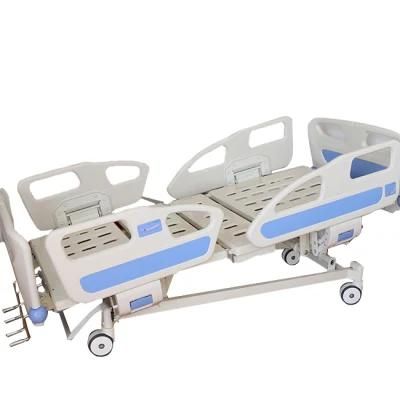 Hospital Beds/ABS 5-Function Adjustable ICU Electric ICU Patient Nursing Care Bed
