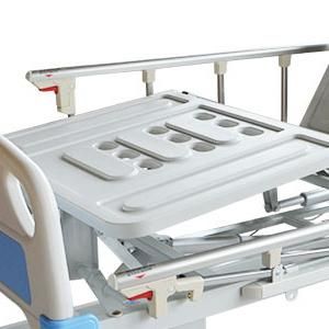 HS5107D China Medical Electric Moving Hospital ICU Patient Care Bed with Side Rail and Good Price