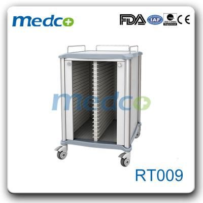 Hospital Furniture Nursing Care Patient File Record Trolley Cart