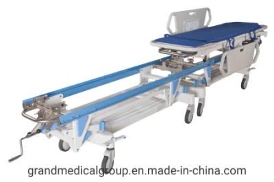 Medical Emergency Patient Transfer Stretcher Manual Surgery PE Docking Cart