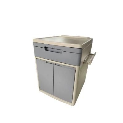 Mn-Bl002 Medical Bedside Cabinet ABS Plastic Hospital Storage Cabinet