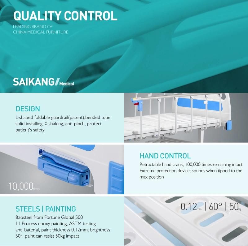 A2w Foldable Hospital Bed for Patients