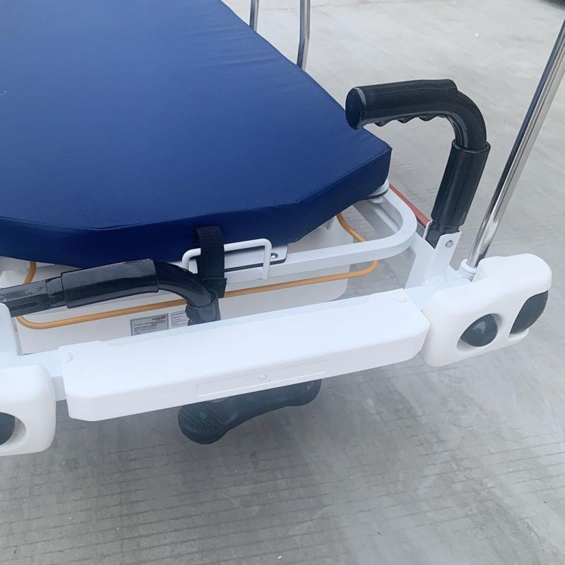 High Quality Hospital ICU Ambulance Stretcher Cart Trolley Emergency Stretcher