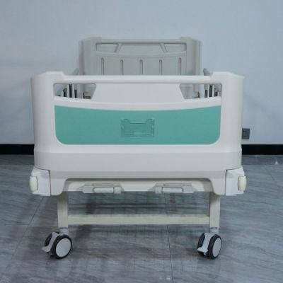 Two Function Crank Medicla Hospital Folwer Bed with Net Frame