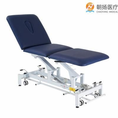 Easy Adjustment Foot Bar System Electric Treatment Table Physiotherapy Massage Bed