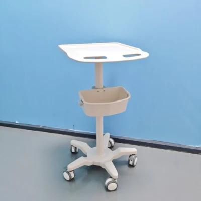 Ultrasound Trolley with Ultrasound Moveable Cart Hospital Trolley