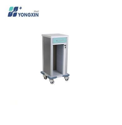 CT-008 Aluminum Alloy Hospital Patient Record Trolley