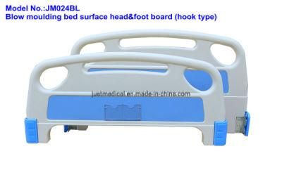 ABS/PP Plastic Foot&Head Board &Aluminum Siderail &Guardrail Medical Hospital Bed Assessories Parts