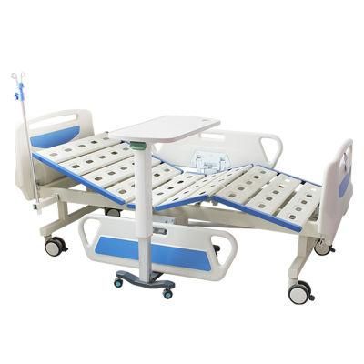 2 Functions Manual Hospital Bed Fowler Bed with Crank Operation