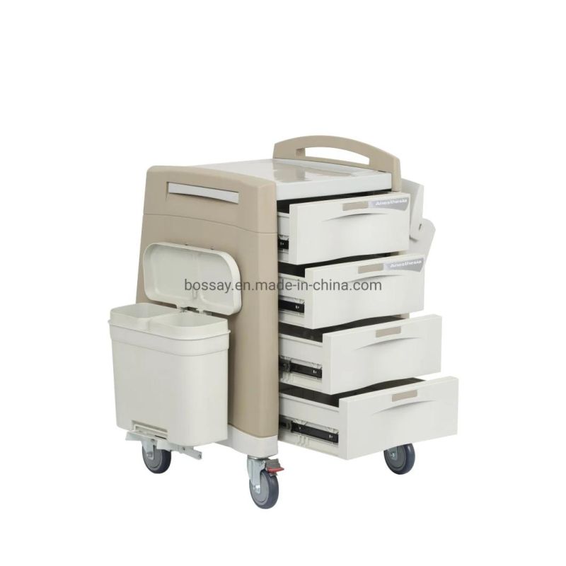 ABS Medical Cart for Medication Hospital Furniture