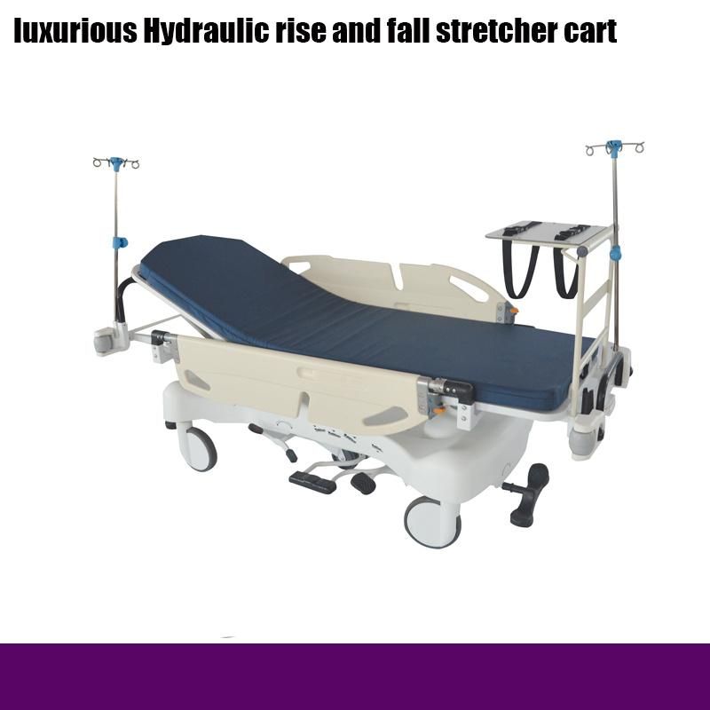 Rh-D209 Hospital Luxurious Rise and Fall Stretcher Cart