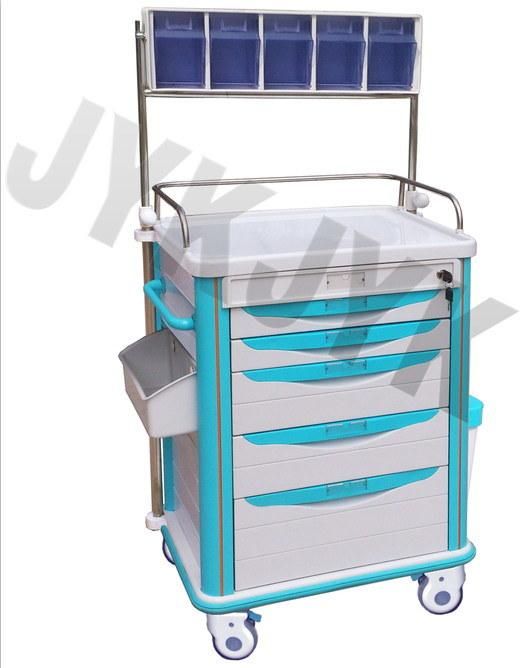 Medical ABS Trolley Anesthesia Trolley Jyk-C11b-1