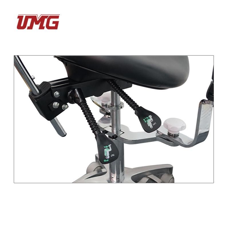 Saddle Seat Deluxe Dental Doctor Chair with Armrest